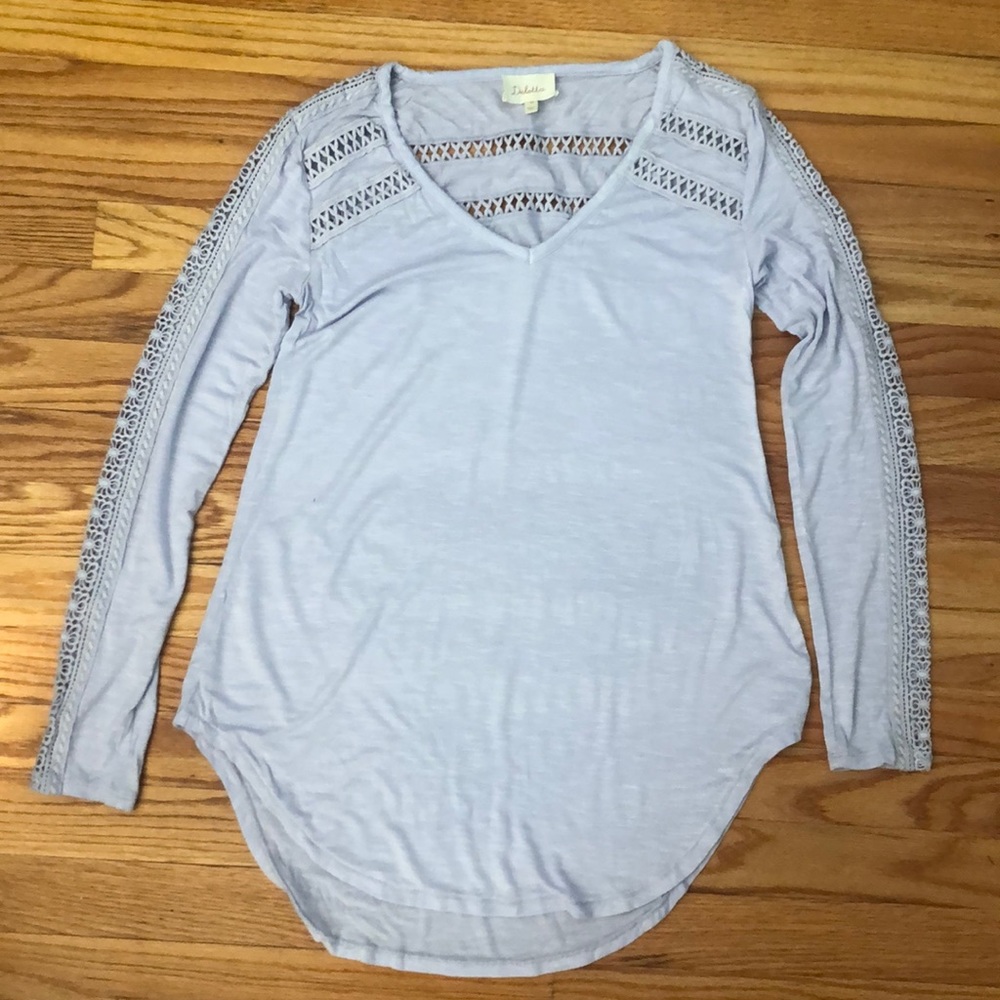 Anthropologie Deletta Lavendar Top